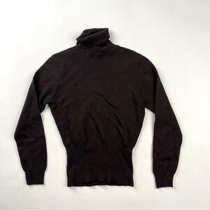 Brown Wool Blend Sweater